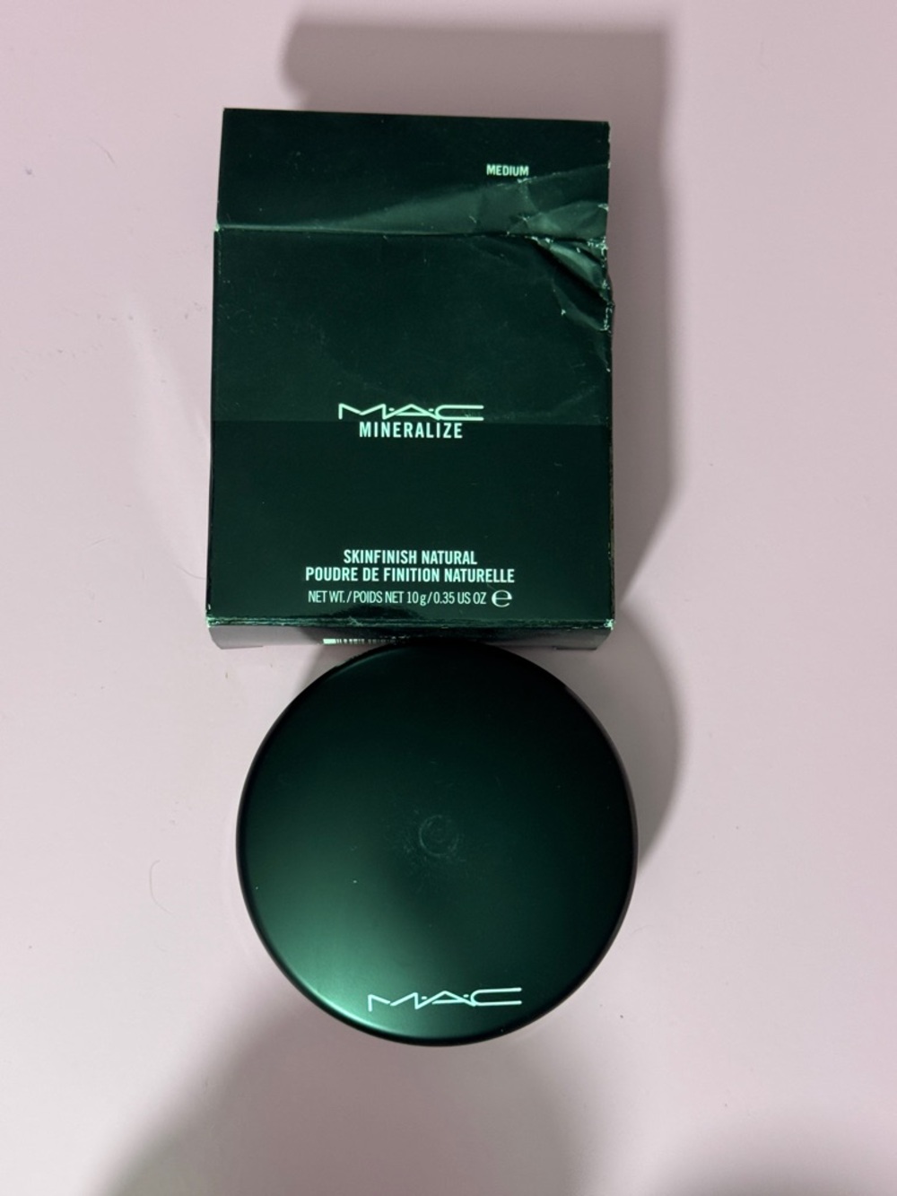 MAC Mineralize Skinfinish Compact - Medium - Dark Green